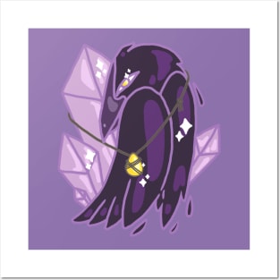 Crystal Raven Posters and Art